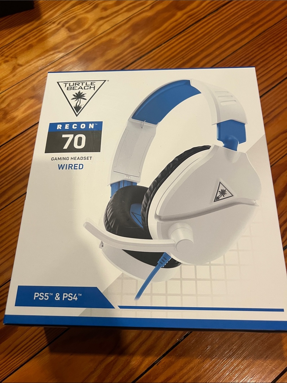 Turtle Beach Recon 70 Wired Gaming Headset - White & Blue